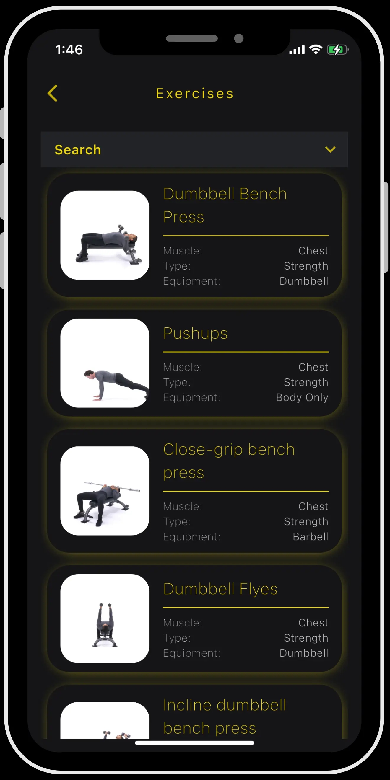 Exercise List image
